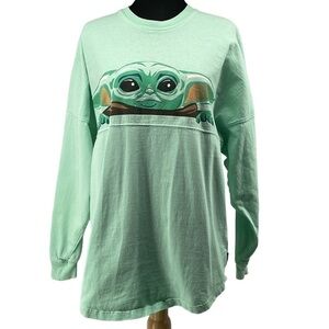 Disney spirit jersey baby yoda the Star Wars Disney parks sz xs